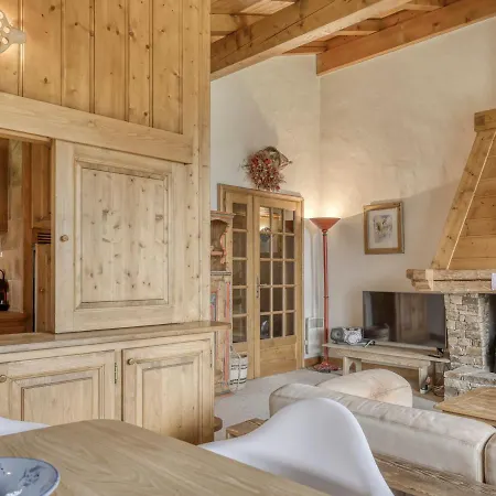 Apartment 2 A Avec Wifi Et Parking - Fr-1-453-292 Megève